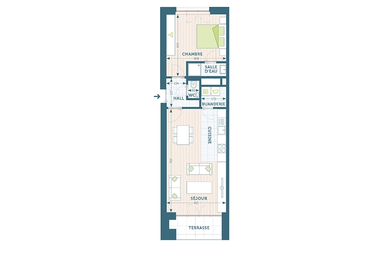 1chambre